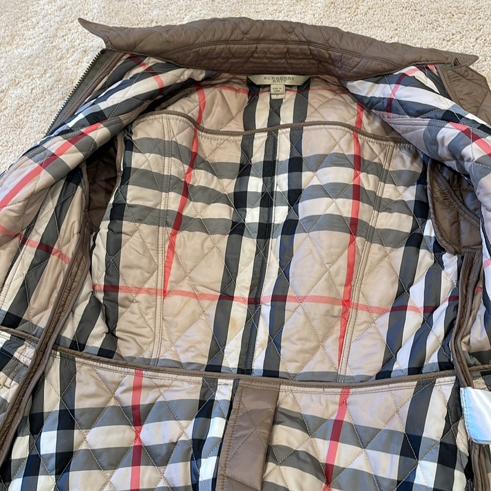 Quilted Beige Jacket - Picture 3 of 5